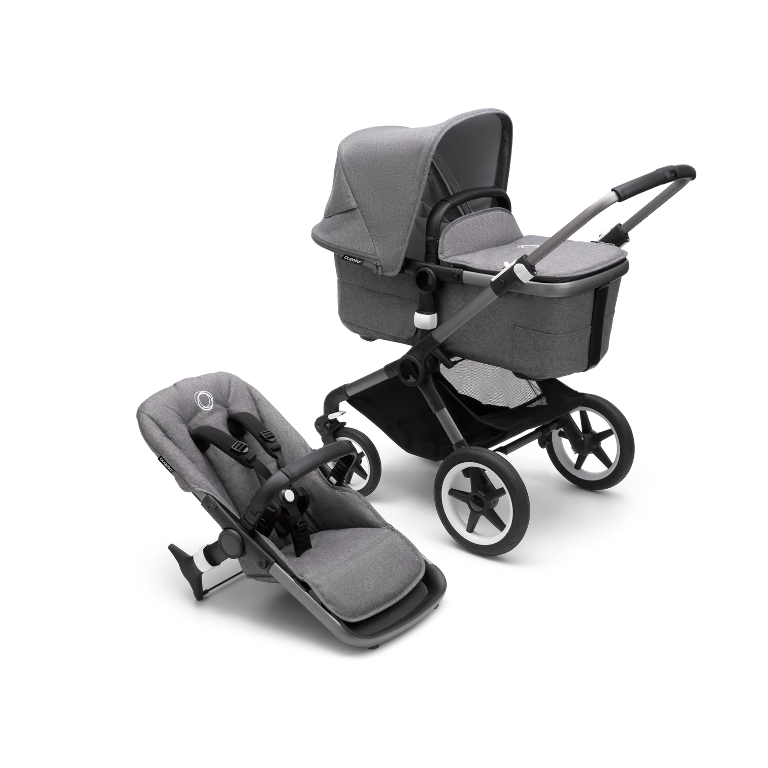 Pedana comfort Bugaboo per secondo bambino Nero