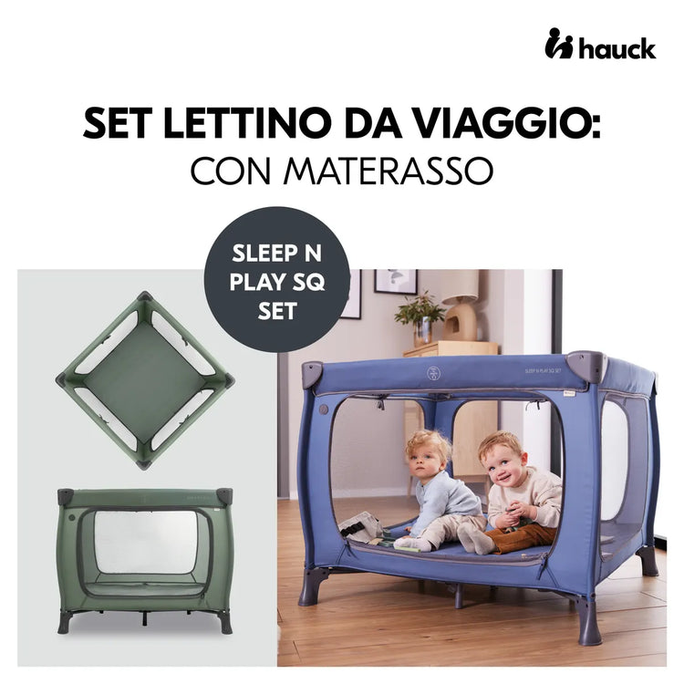 lettino da viaggio hauck Sleep N Play SQ Set