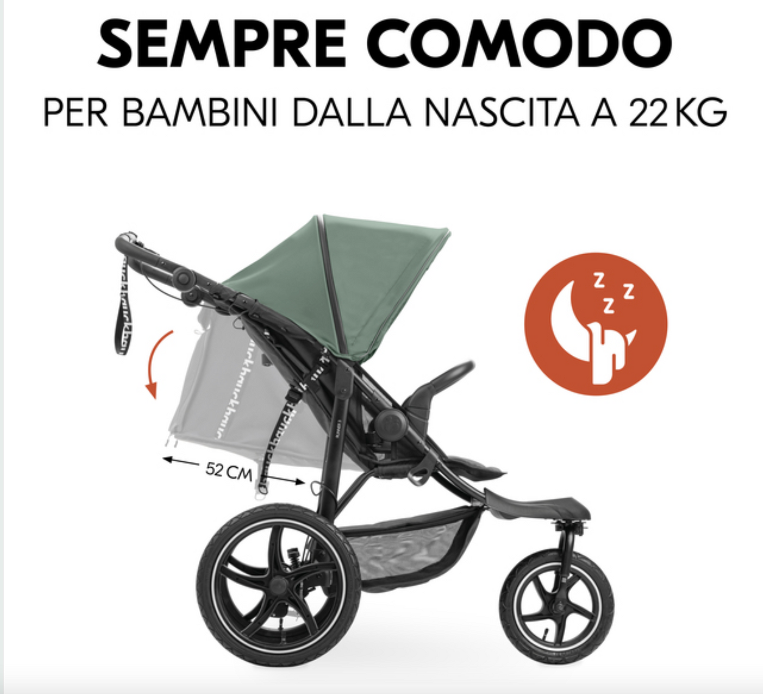 hauck passeggino Runner 3