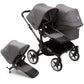 Passeggino Donkey 5 Twin (Gemellare con due sedute passeggino) - BUGABOO